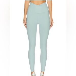 Beyond Yoga spacedye at your leisure HW Legging - M - minty slate heather